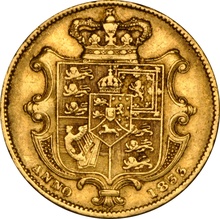 1833 Gold Sovereign - William IV