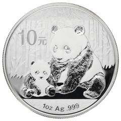 2012 1oz Chinese Panda Silver Coin