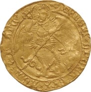 Gold Angel Coin Henry VII Fine