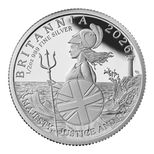 2026 Britannia Premium Six-Coin Silver Proof Set Boxed (1oz, 1/2oz, 1/4oz, 1/10oz, 1/20oz, 1/40oz)