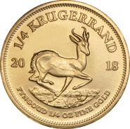 2018 1/4oz Krugerrand Gold Coin