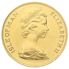 1977 £2 Coin Gold Double Sovereign Isle of Man