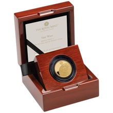 2024 1/4oz Star Wars Death Star Proof Gold Coin Boxed