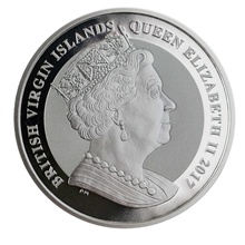 Pegasus 2017 Reverse Proof Silver 1oz Coin