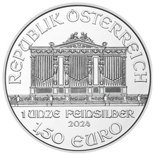 2024 Austrian Philharmonic Silver Coin 1oz