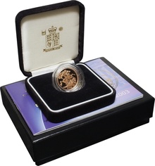 2003 Gold Proof Sovereign Boxed