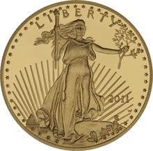 2011 Proof 1/2oz American Eagle Gold Coin