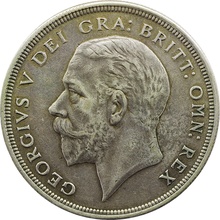 1930 Proof Silver Crown Coin George V