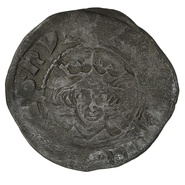 1307-1327 Edward II Silver Penny. Durham. Class 12