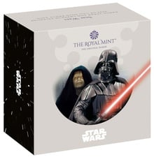 2023 1/4oz Darth Vader & Emperor Palpatine Star Wars Proof Gold Coin Boxed