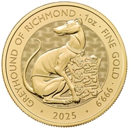 2025 Greyhound of Richmond - Tudor Beasts 1oz Gold Coin