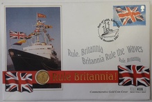 2001 1/10oz Gold Britannia Coin Commemorative Cover