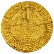 1505-1509 Gold Angel Coin Henry VII Hammered