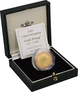 1997 £2 Two Pound Proof Gold Coin: Technologies Boxed