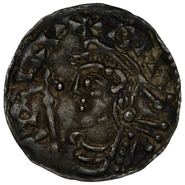 1016-1035 Cnut Silver Penny Hammered Short cross Type London Eadread