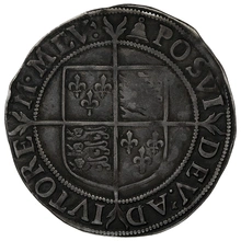1582-1583 Silver Shilling Coin Elizabeth I Bell