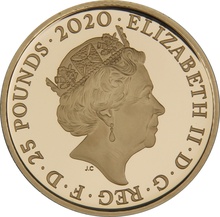 2020 Proof 1/4oz Queen Gold Coin Music Legends Boxed