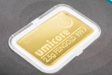 2.5g Gold Bar Umicore