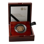 2020 Piedfort 50p Gold Proof Coin Withdrawal from the European Union Boxed