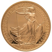1988 Half Ounce Proof Britannia Gold Coin NGC PF69