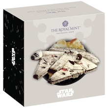 2024 1/4oz Millennium Falcon Star Wars Proof Gold Coin Boxed