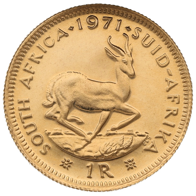 1971 1R 1 Rand coin South Africa