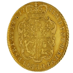 1735 Gold Guinea Coin George II