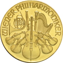 1989 Austrian Gold Philharmonic Coin 1oz