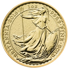 2016 Gold Britannia Coin 1oz