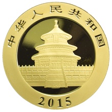 2015 1oz Chinese Panda Gold Coin