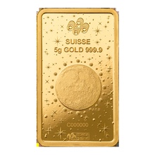5g Gold Bar 2025 Year of the Snake PAMP