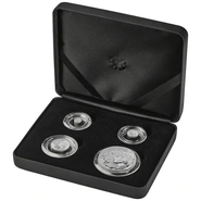 2024 Britannia Fractional Silver Reverse Proof Frosted Set Boxed