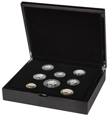 2023 His Majesty King Charles III Definitives UK Silver Proof Coin Set Boxed