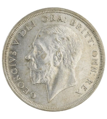 1927 Proof Silver Crown Coin George V Christmas Crown Uncirculated