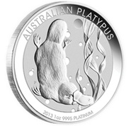 1oz Platinum Platypus 2013