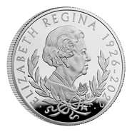 2022 Her Majesty Queen Elizabeth II Memorial 1oz Proof Silver Coin Boxed