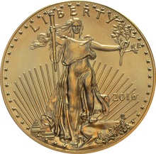 2016 American Eagle Gold Coin 1oz PCGS MS69