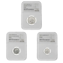 1927 George V Silver Proof Six Coin Set Slabbed