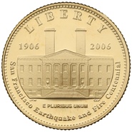 2006 San Francisco - American Gold Proof Commemorative $5