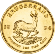 1994 Krugerrand Gold Coin 1oz