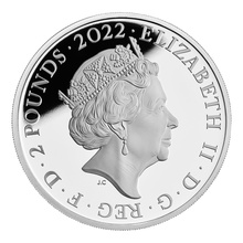 2022 Proof 1oz The Rolling Stones Silver Coin Music Legends Boxed