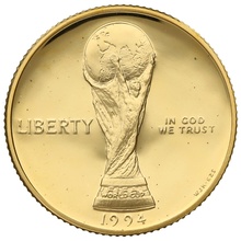 1994 USA World Cup - American Gold Commemorative $5