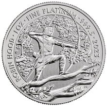 Second Hand 1oz RM Platinum Coin CGT Free (£100)