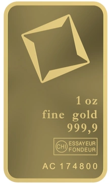 1oz Gold Bar Valcambi
