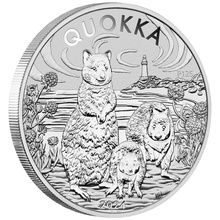 2024 Australian Quokka Silver Coin 1oz