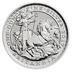 1997-2017 1oz Silver Britannia Coin 20th Anniversary Chariot Design