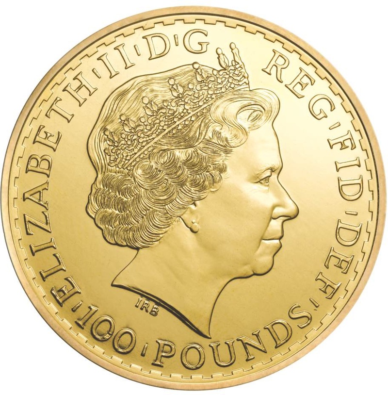 2014 Gold Britannia Coin 1oz Privy Horse Edge
