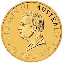 2024 1/4oz Australian Kangaroo Gold Nugget Coin