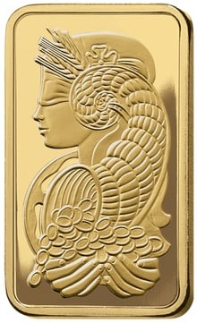 20g Gold Bar PAMP Lady Fortuna Minted