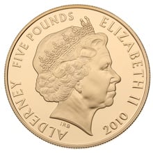 2010 Proof Gold Crown £5 Coin Royal Engagement William and Catherine Boxed
